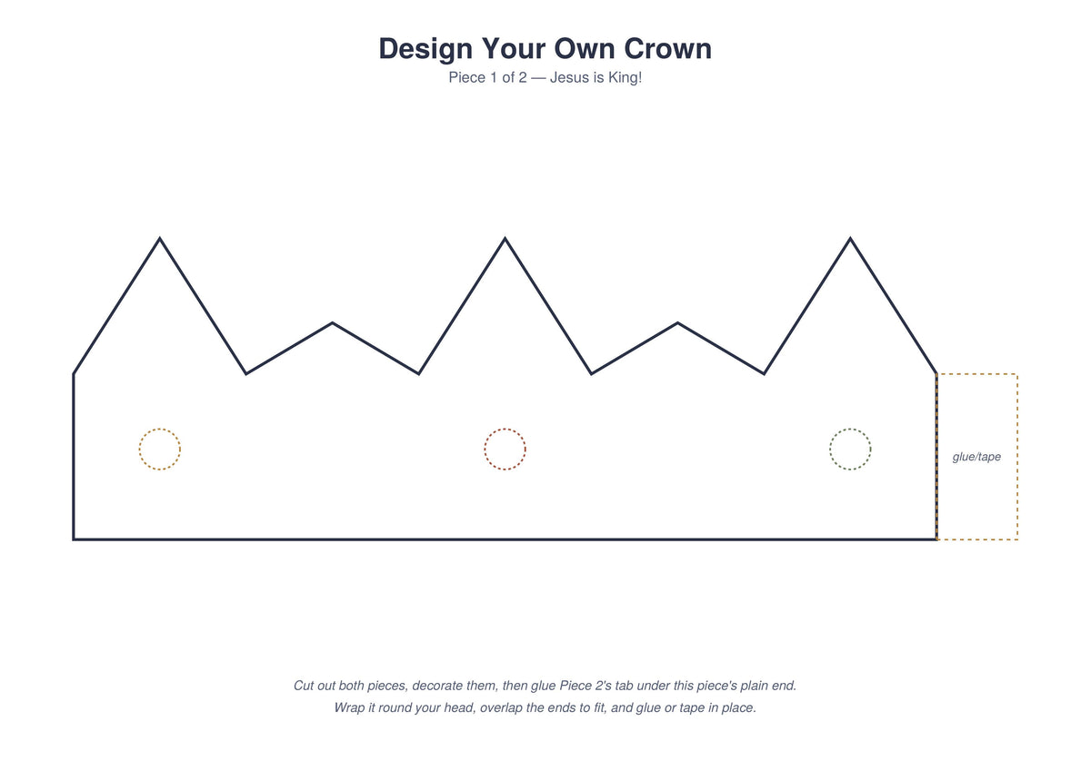 King Crown Template